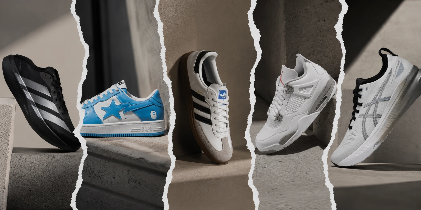 Dubai Sneakers Store luxury fashion drop banner