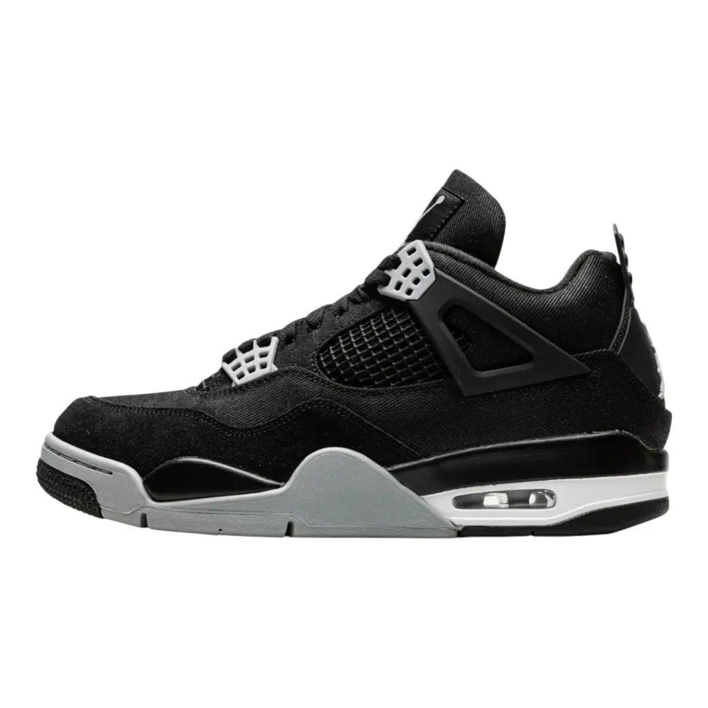 AIR JORDAN 4 "BLACK CANVAS"