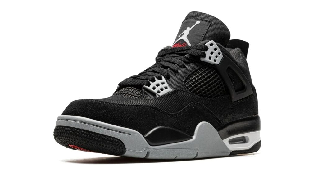 AIR JORDAN 4 "BLACK CANVAS" alternate