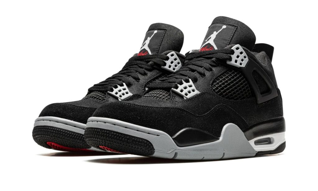 AIR JORDAN 4 “BLACK CANVAS” 3
