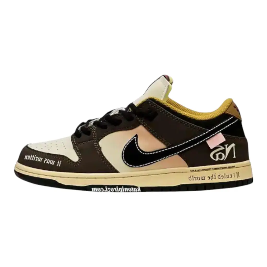 Dunk Low Nas ‘It Was Written’ Custom
