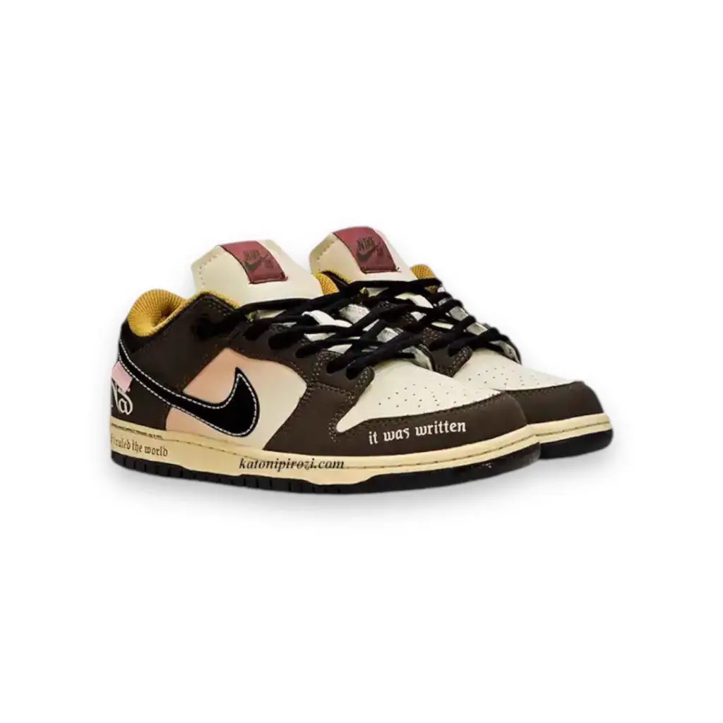 Dunk Low Nas ‘It Was Written’ Custom 3