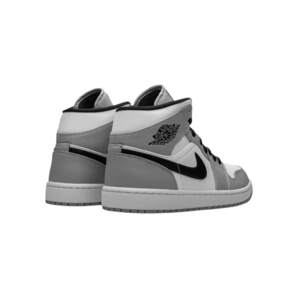 Jordan 1 Mid Light Smoke Grey 3