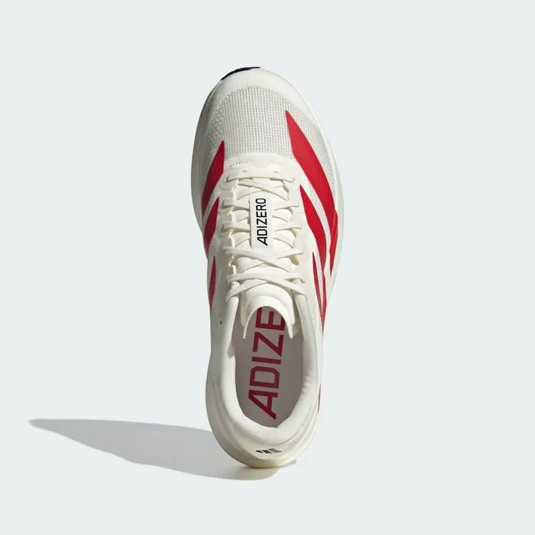 ADIDAS ADIZERO EVO SL “Off WHITE/BETTER SCARLET/CORE BLACK” 4