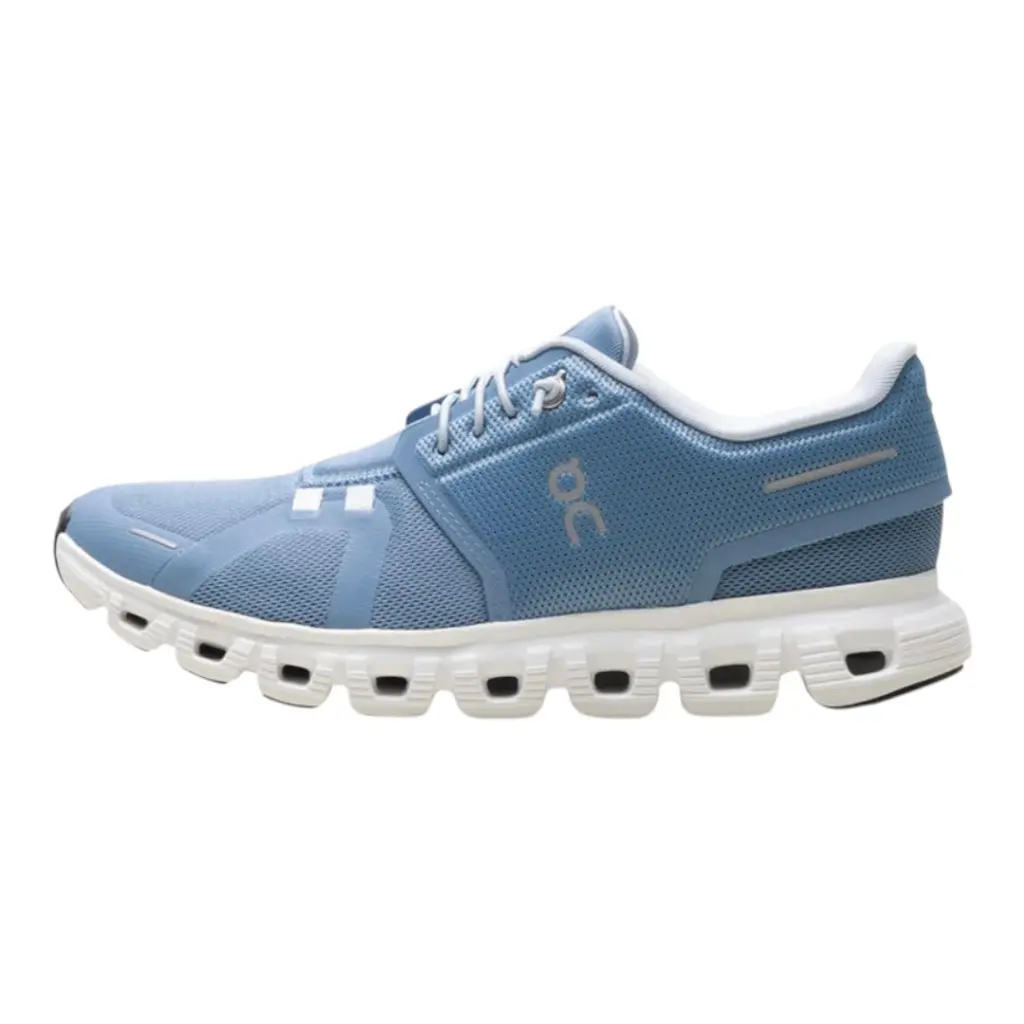ON RUNNING CLOUD 6 "CHAMBRAY WHITE"