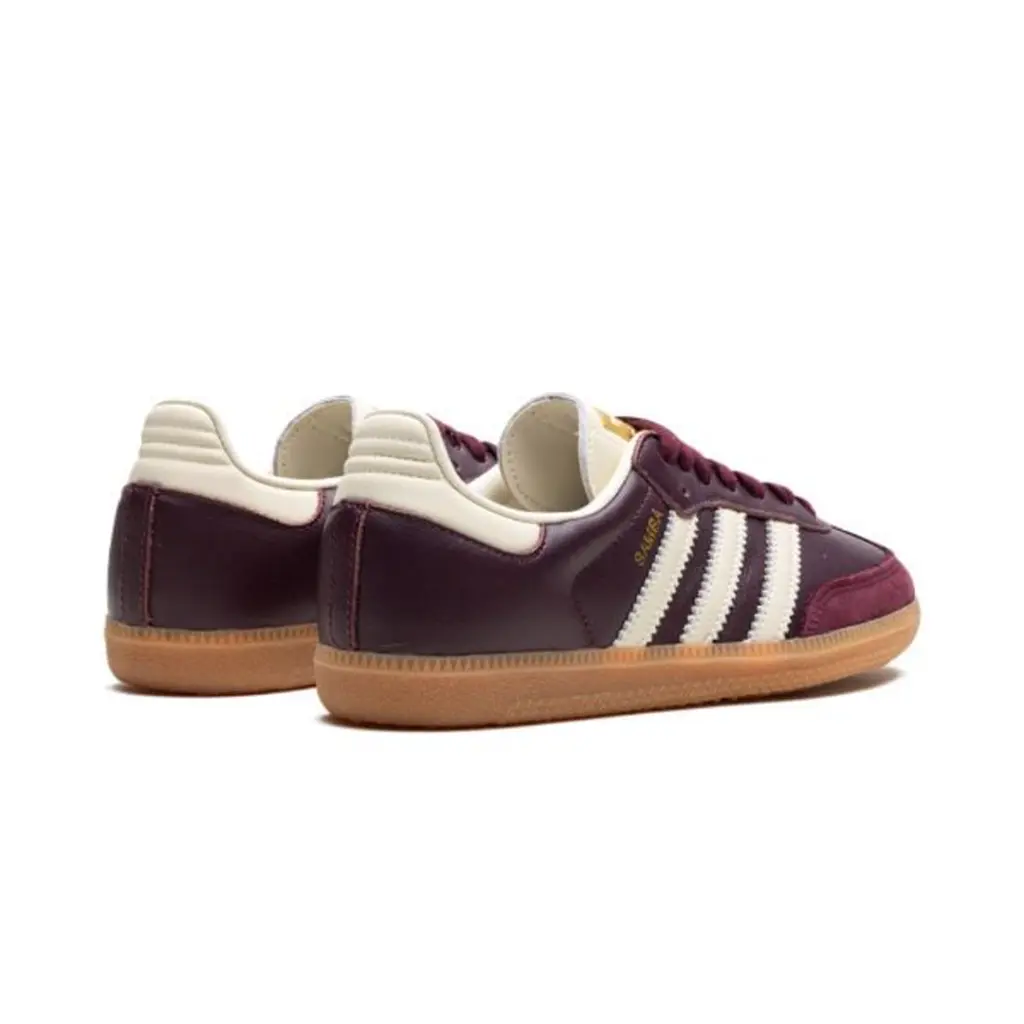 Adidas SAMBA OG “Maroon / Cream White” 4