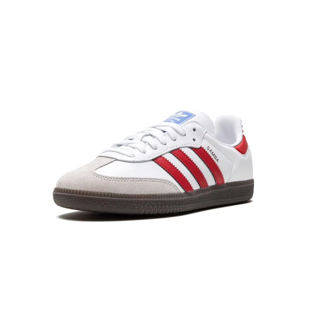 ADIDAS SAMBA OG "White / Better Scarlet" alternate