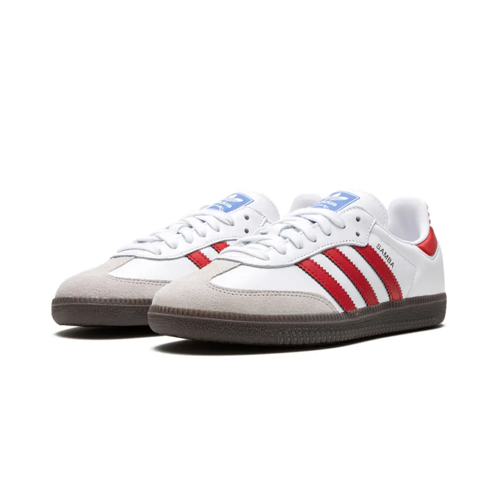 ADIDAS SAMBA OG “White / Better Scarlet” 3