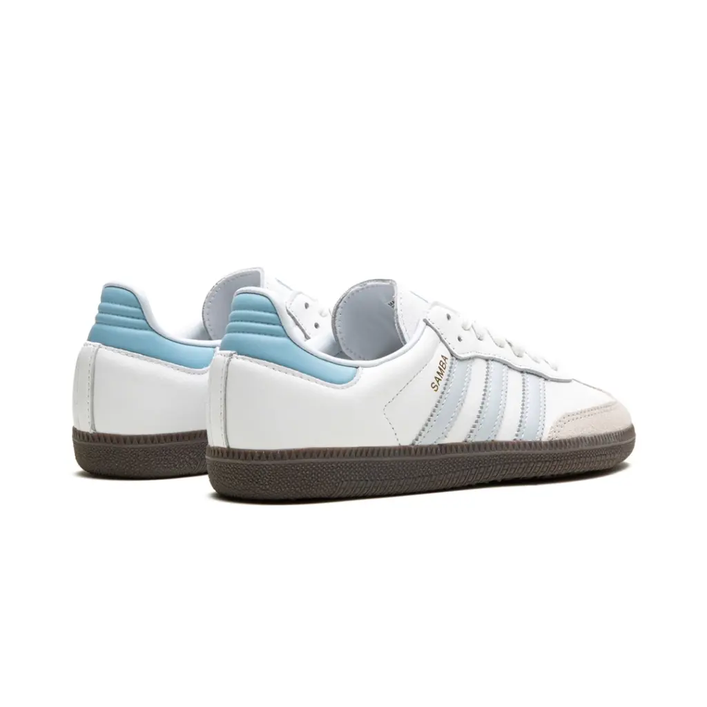 ADIDAS SAMBA OG “White / Halo Blue” 4