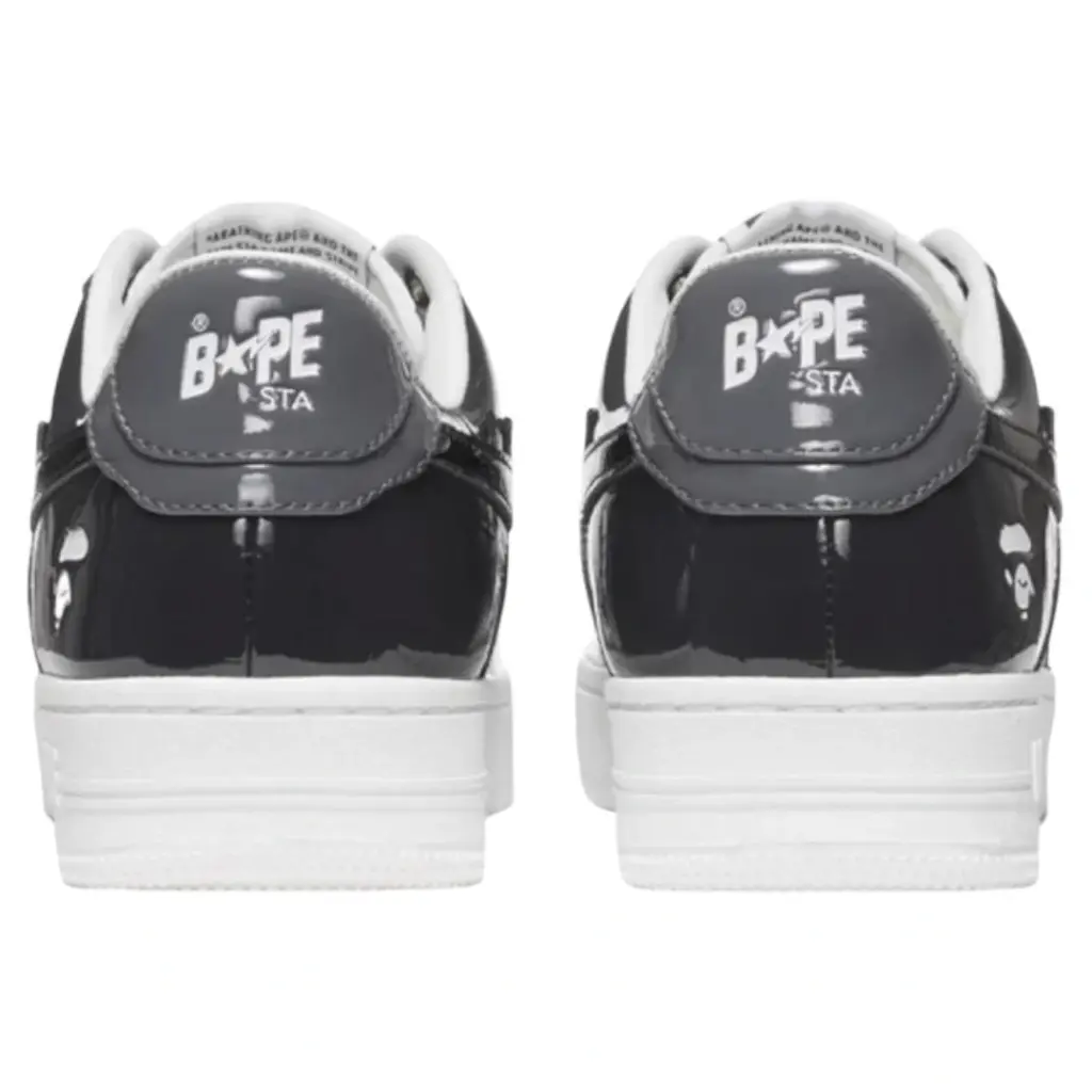 A Bathing Ape Bape Sta Low BLack Gray 3