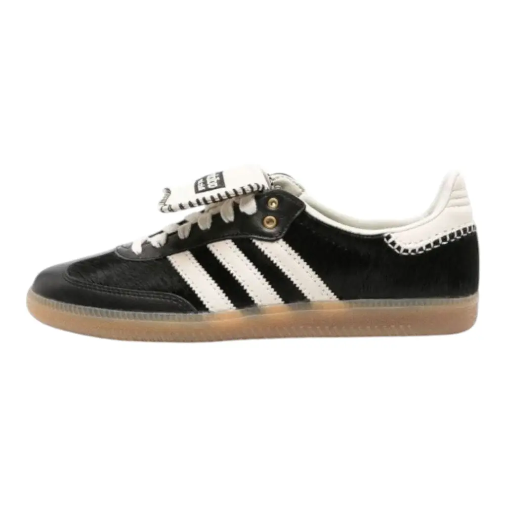 Adidas x Wales Bonner Black Leather Sneakers