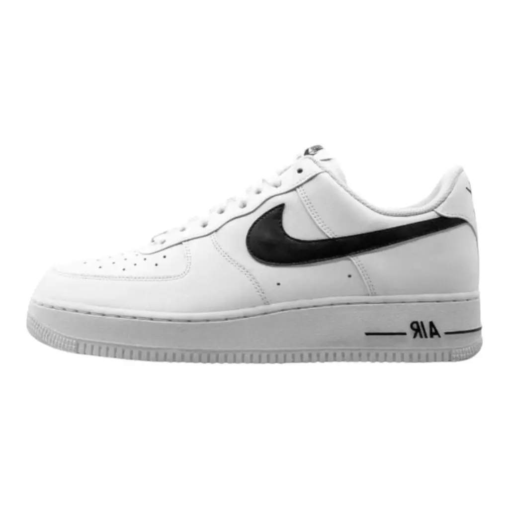 Air Force 1 '07 'Cut Out Swoosh - White Black'