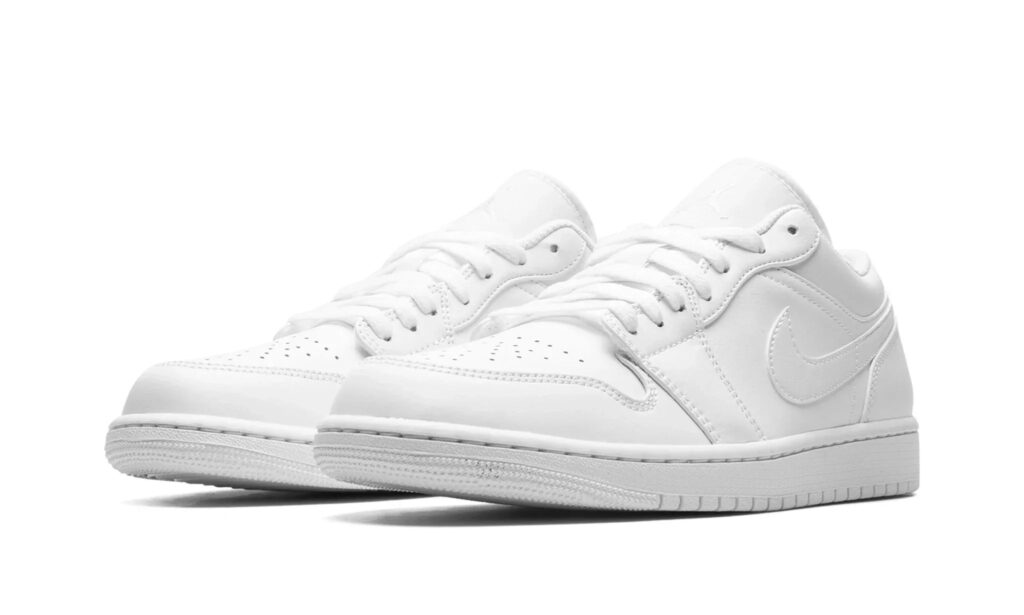 AIR JORDAN 1 LOW "TRIPLE WHITE" alternate