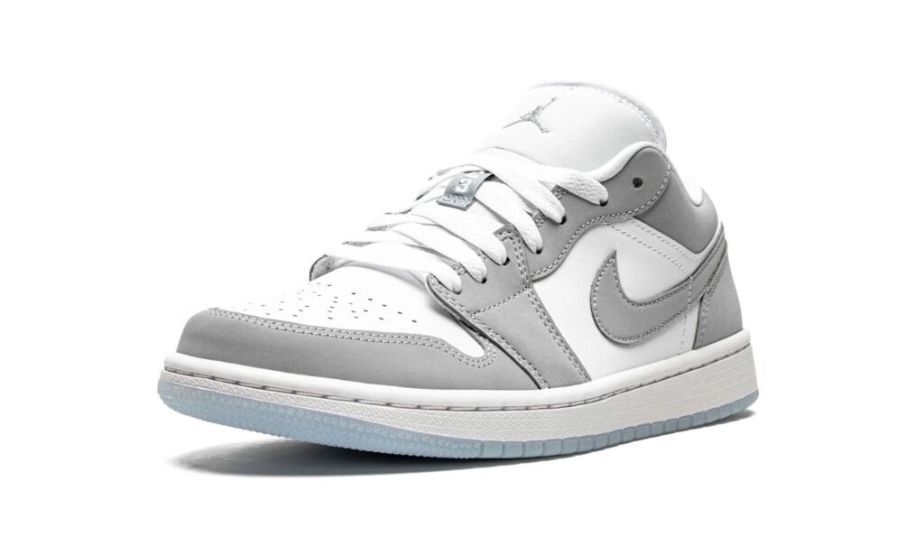AIR JORDAN 1 LOW "WHITE / WOLF GREY" alternate
