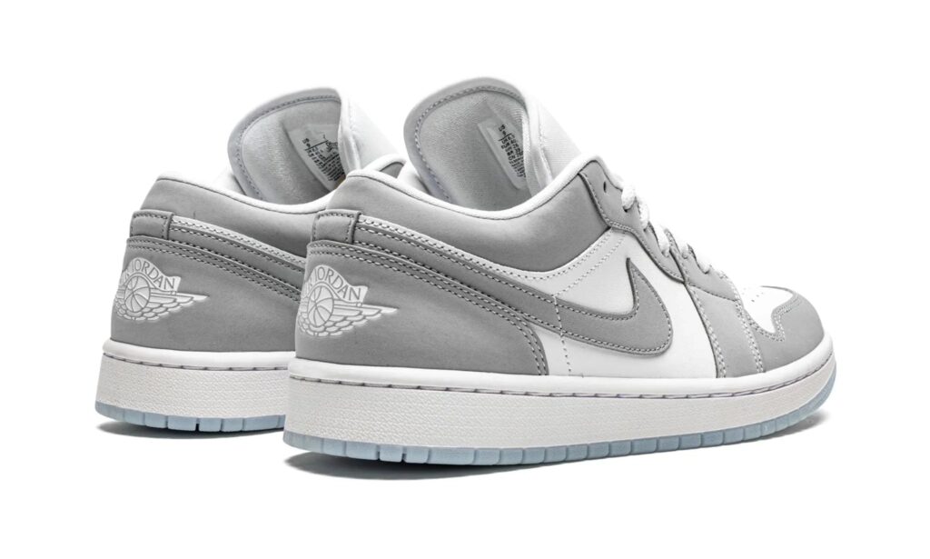 AIR JORDAN 1 LOW “WHITE / WOLF GREY” 3