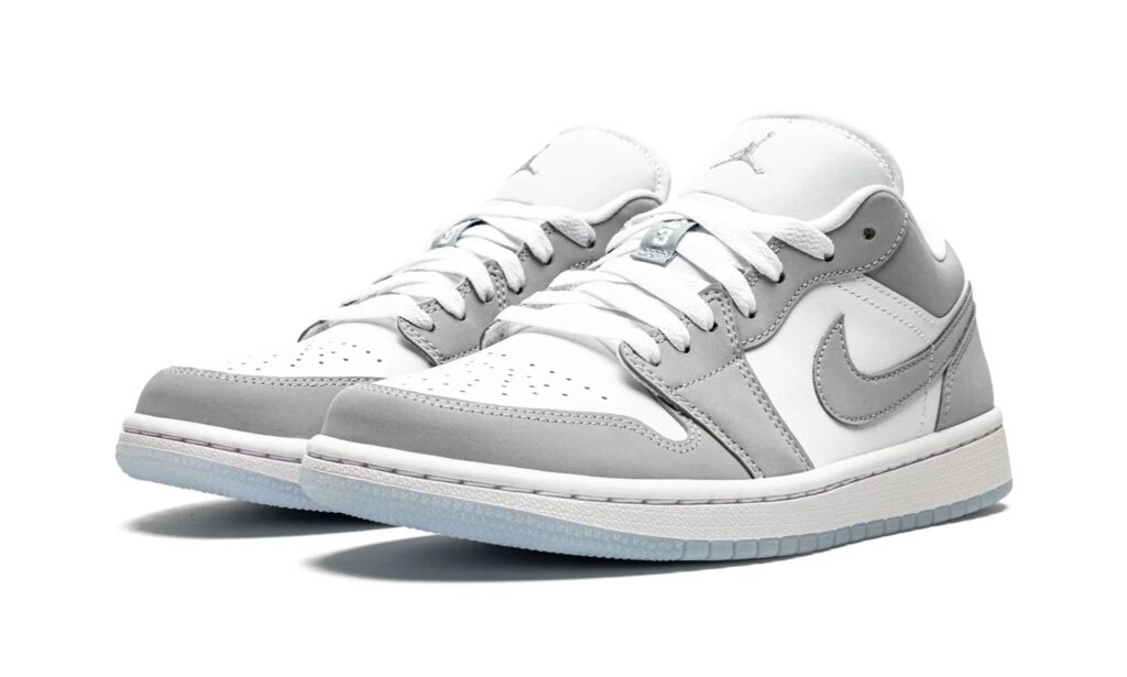 AIR JORDAN 1 LOW “WHITE / WOLF GREY” 4