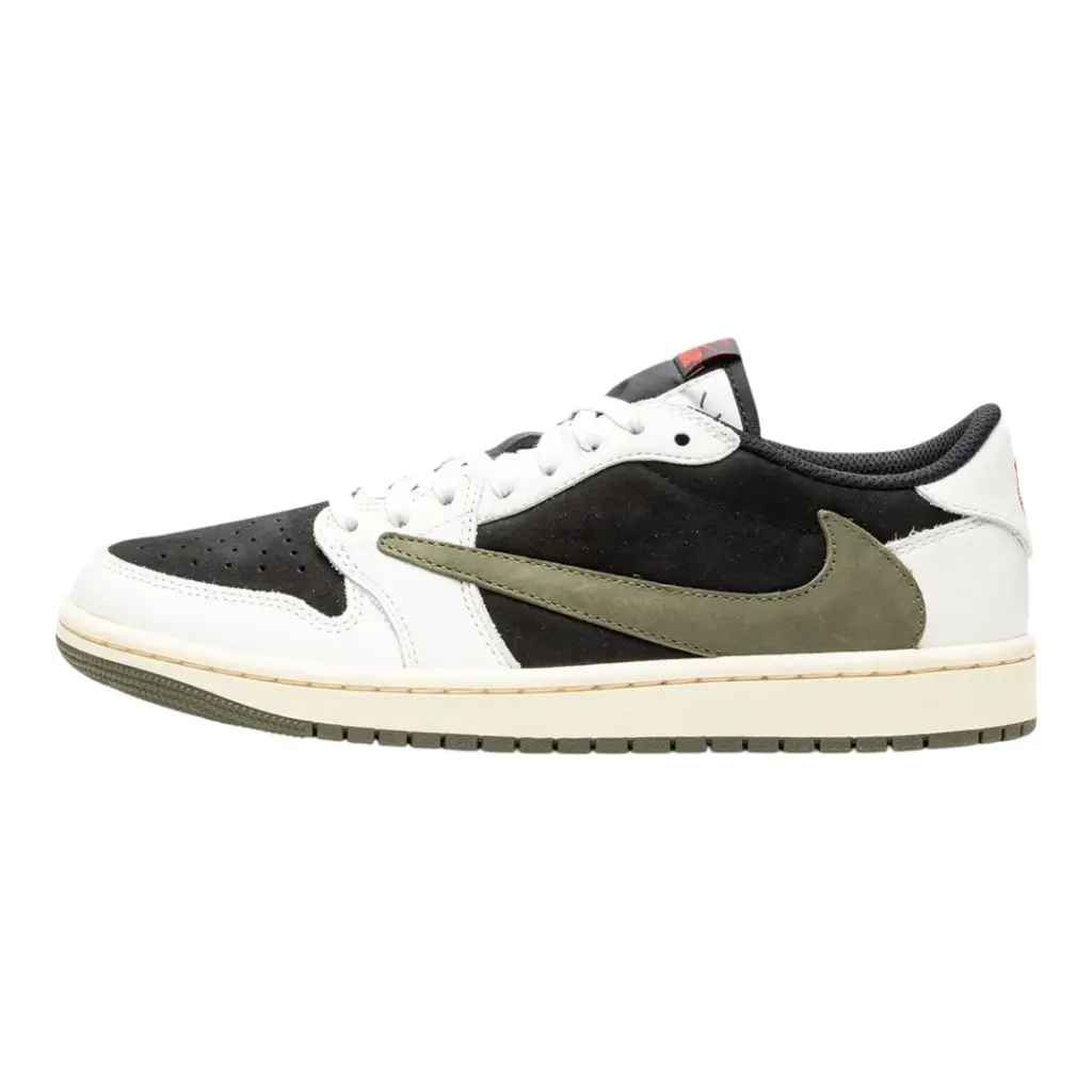 AIR JORDAN 1 LOW OG "TRAVIS SCOTT - OLIVE"