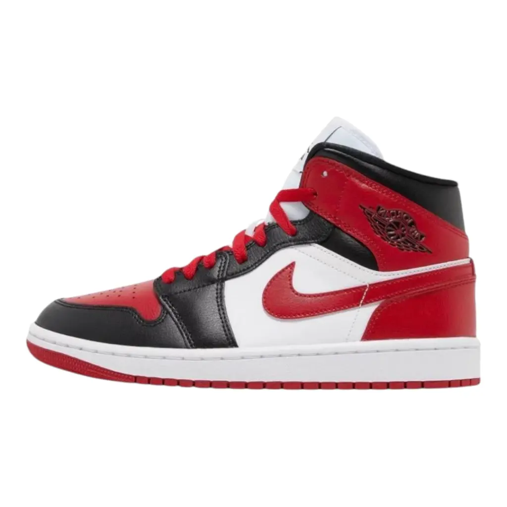 Air Jordan 1 Mid 'Alternate Bred Toe'