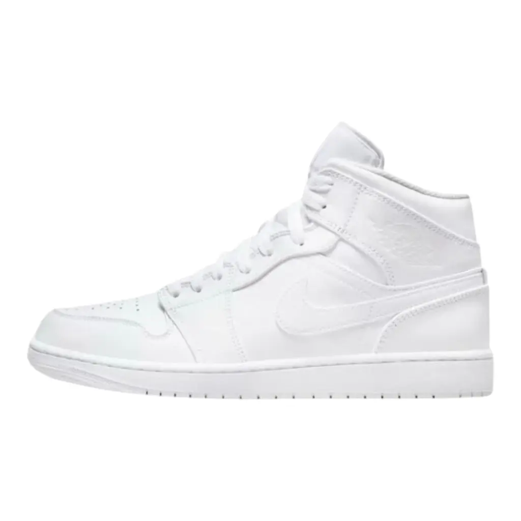 Air Jordan 1 Mid 'Triple White'