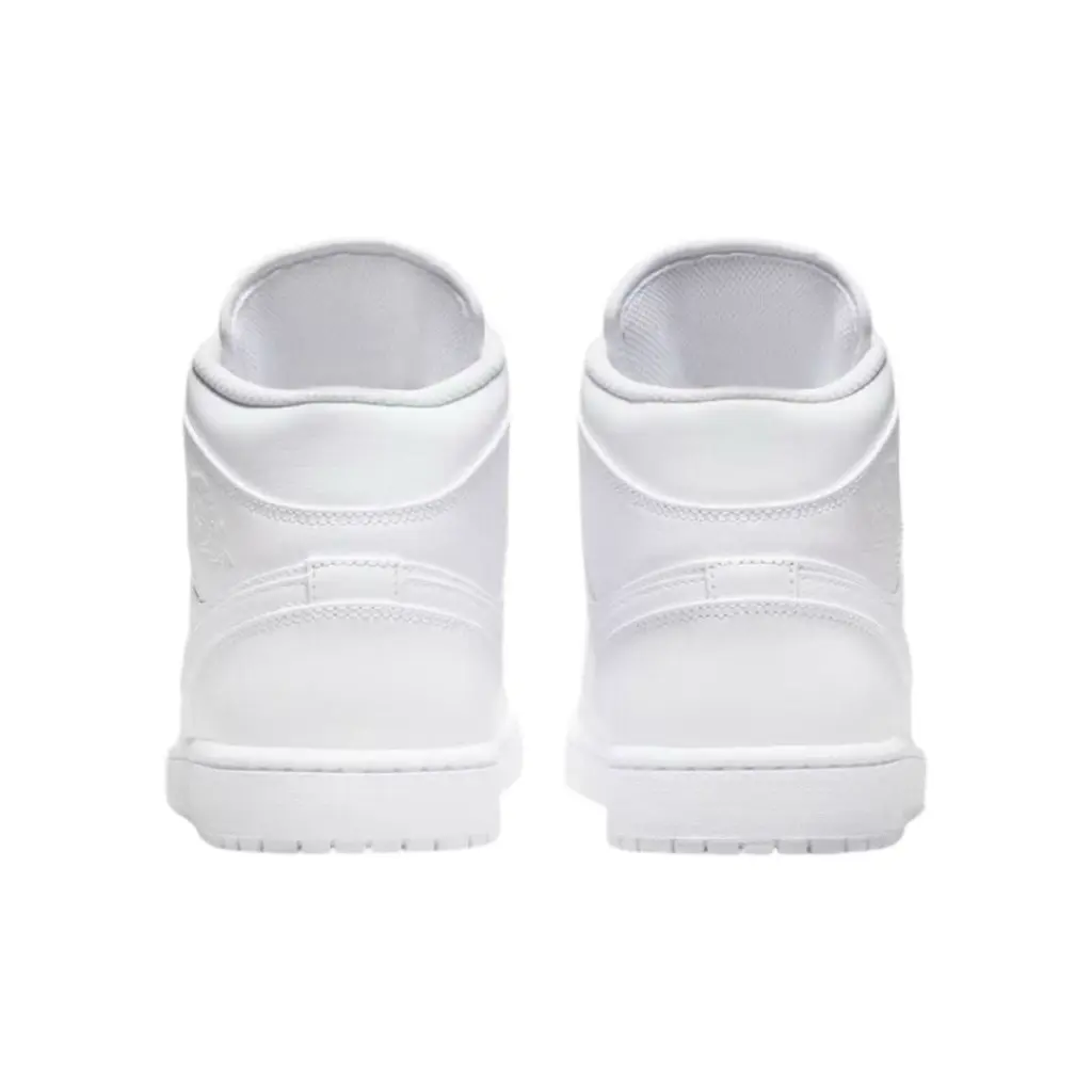 Air Jordan 1 Mid ‘Triple White’ 3