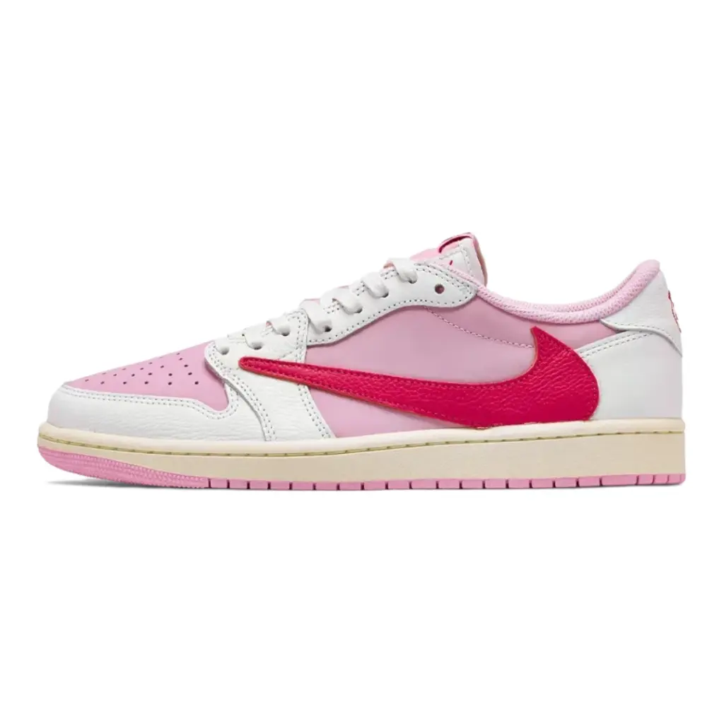 Jordan 1 Retro Low OG SP Travis Scott Sail Tropical Pink