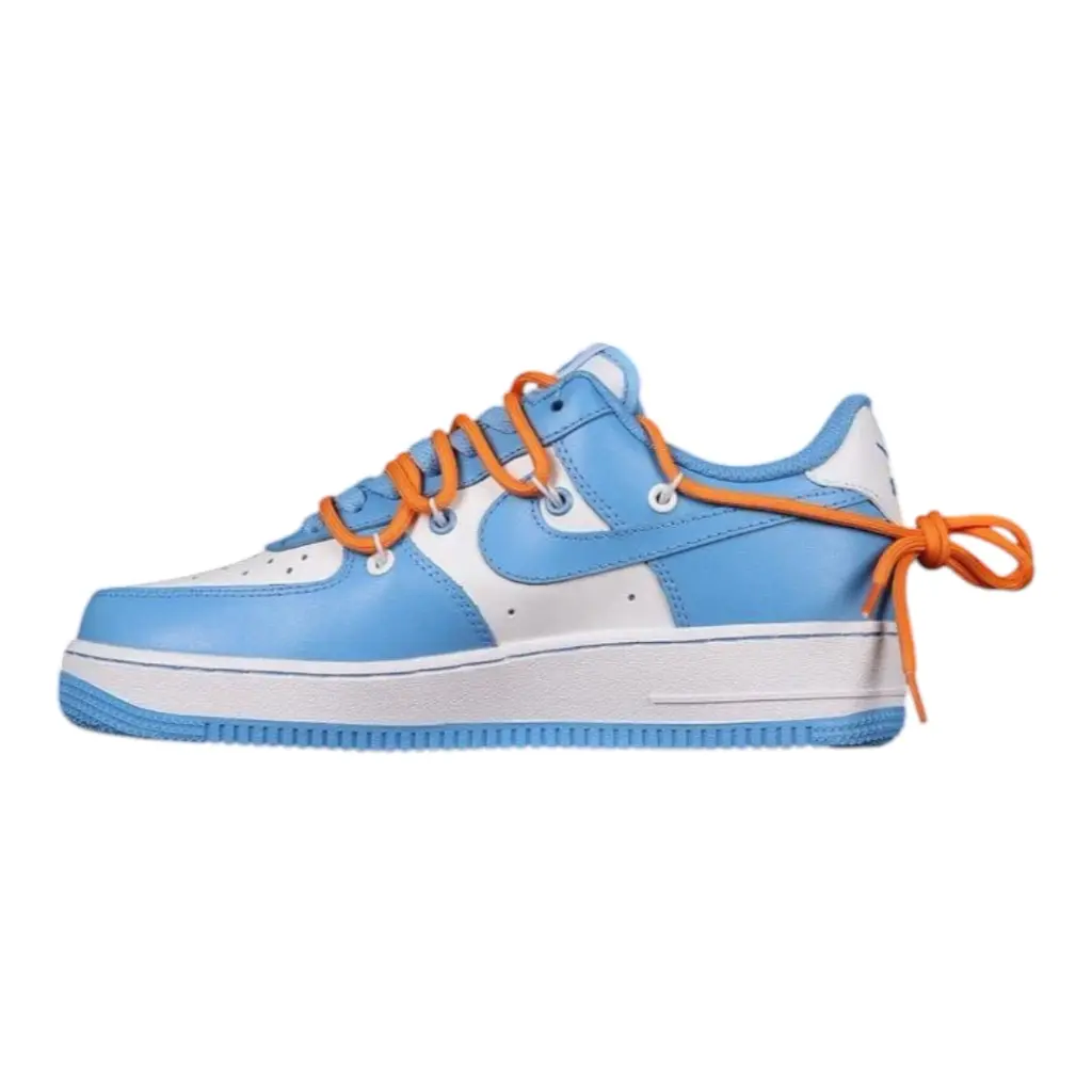 Nike air force 1 - blue / orange
